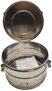 Коробка стерилизационная круглая КСК-9